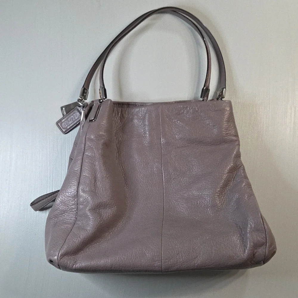 Coach Madison Phoebe Leather Shoulder Bag